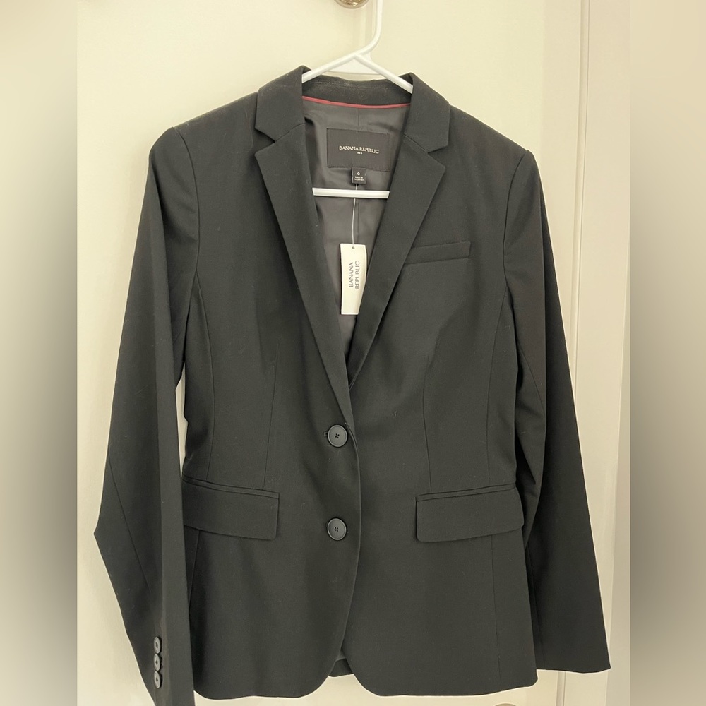 NWT banana republic black blazer